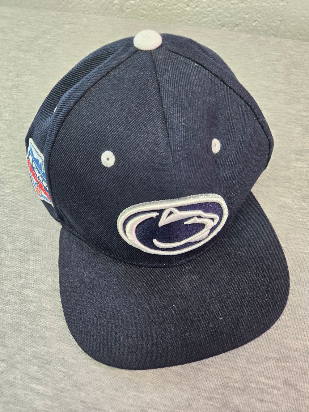 Penn State Nittany Lions Hat Blue NCAA Football Zephyr Snapback Fiesta Bowl